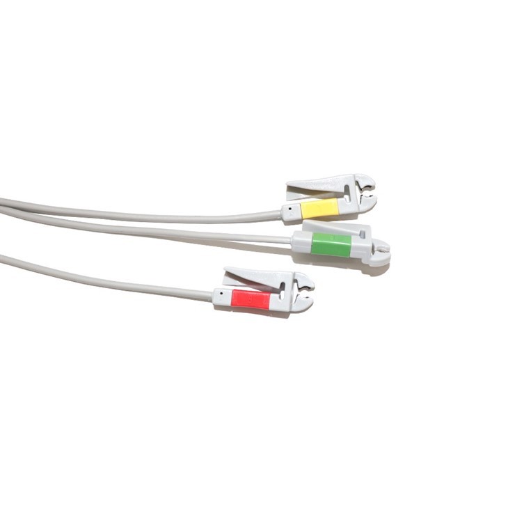 Reusable 3 Lead ECG Leadwires Sets For Drager suppliers