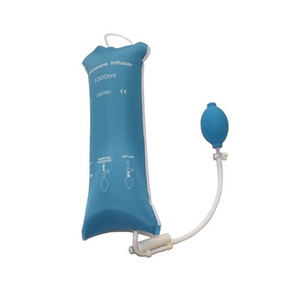 Ciśnieniowy worek infuzyjny ze wskaźnikiem ciśnienia