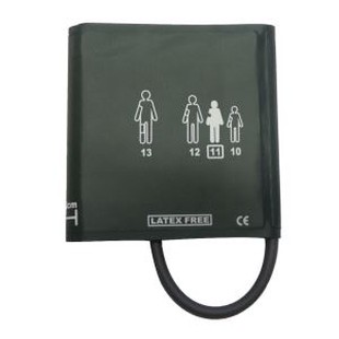 Adult # 11 Nibp Cuff, 25,3-34.3cm Obwód ramienia, bez poduszki gazowej, pojedyncza tuba