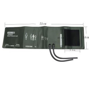 Dorosły # 11 Wytrzymały manszet Nibp, obwód ramienia 25,3-34.3 cm, bez worka gazowego