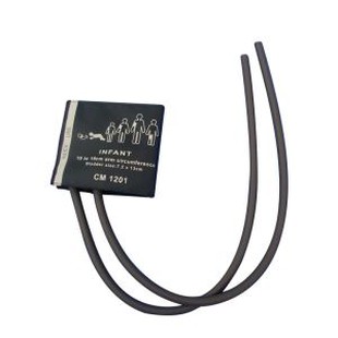 Niemowlę Dual Tube NIBP Mankiet do pomiaru ciśnienia krwi, obwód ramienia 10-19 cm