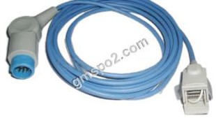 Zintegrowany z pediatrycznym czujnikiem palcowym Spo2 firmy Philips / HP wielokrotnego użytku