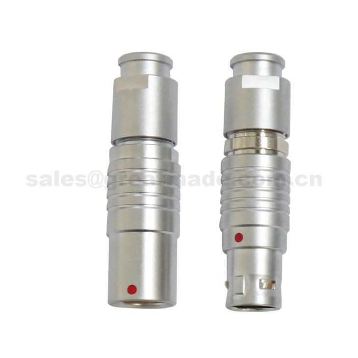 FGG PHG 2B 308 Push-pull Metal Straight Plug/free Socket Connector