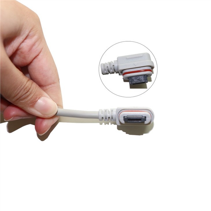 GE SEER Light Holter Patient Cable/Leadwires, 2 Channel (5-Ld), AHA