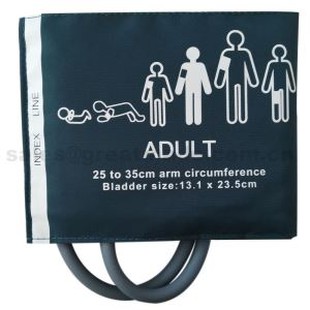 Mankiet NIBP Adult Dual Tube, obwód ramienia 25-35 cm