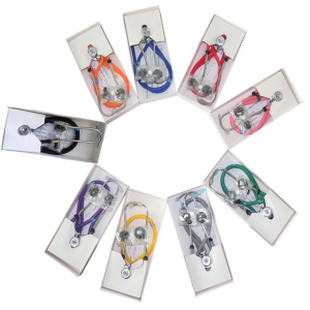 Wielofunkcyjny medyczny stetoskop z podwójną głowicą Stetoskop lekarza Profesjonalne urządzenie medyczne dla pielęgniarki