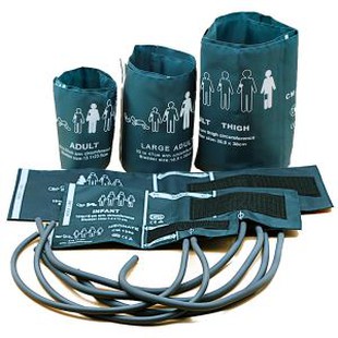 Noworodek, niemowlę, dziecko, dorosły, THIGH Mankiet ciśnieniowy z workiem gazowym