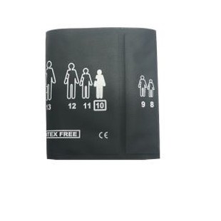 Mankiet Nibp # 10 z pojedynczą rurką, obwód ramienia 20-27, bez worka gazowego