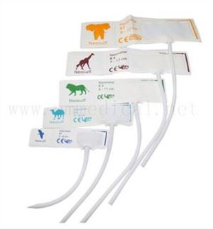 Jednorazowy mankiet dociskowego do krwiodawstwo dla neonatów TPU