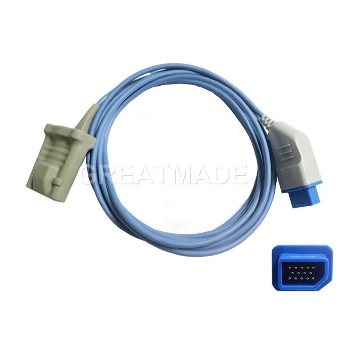 Czujnik klipsa do palców dla dorosłych, 14pin , L = 3M (Nihon Kohden Kompatybilny ) OEM TL-201T +